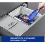 363-MF600-270GR Easy Fit Waste Bin & Storage